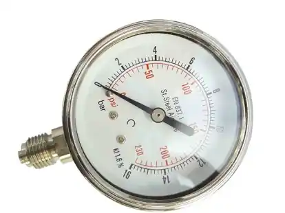 233.50.100 16 BAR G1/2A RAD. INOX C/GLICERINA