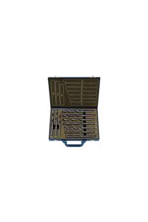 ASSORTIMENTO DI 10 PUNTE ELICOIDALI ATTACCO CONICO P057 FERVI - Punte e frese a tazza - BS Macchine