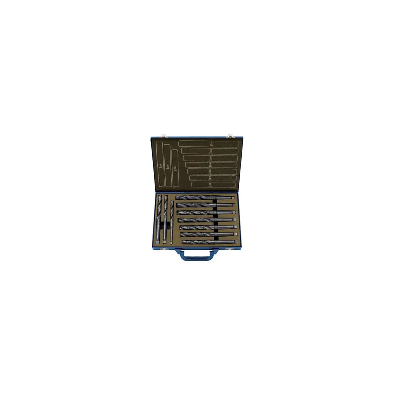 ASSORTIMENTO DI 10 PUNTE ELICOIDALI ATTACCO CONICO P057 FERVI - Punte e frese a tazza - BS Macchine