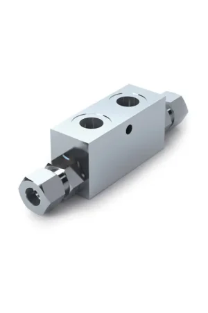 VALVOLA DI BLOCCO PILOTATA D.E. 3/8"-12L - LT. 30 DIN 2353